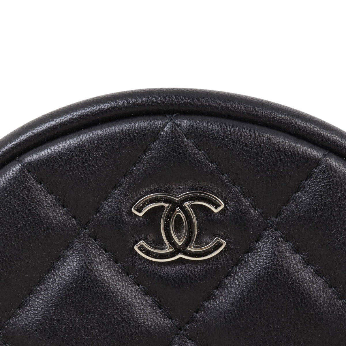 Chanel CC Round Clutch with Chain