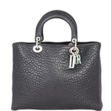 Dior Lady Dior Large Canyon Grained Lambskin