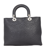 Dior Lady Dior Large Canyon Grained Lambskin