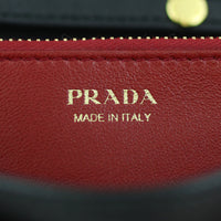 Prada Saffiano Lux Chain Wallet interior stamp