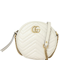 Gucci GG Marmont Round Chain Shoulder Bag