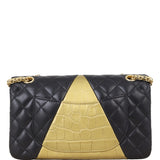 Chanel 2.55 Reissue 225 Double Flap Bag Croc-Embossed