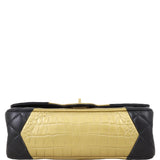 Chanel 2.55 Reissue 225 Double Flap Bag Croc-Embossed