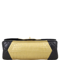 Chanel 2.55 Reissue 225 Double Flap Bag Croc-Embossed