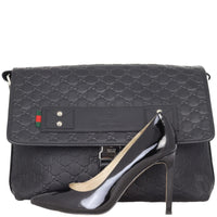 Gucci Guccissima Messenger Bag