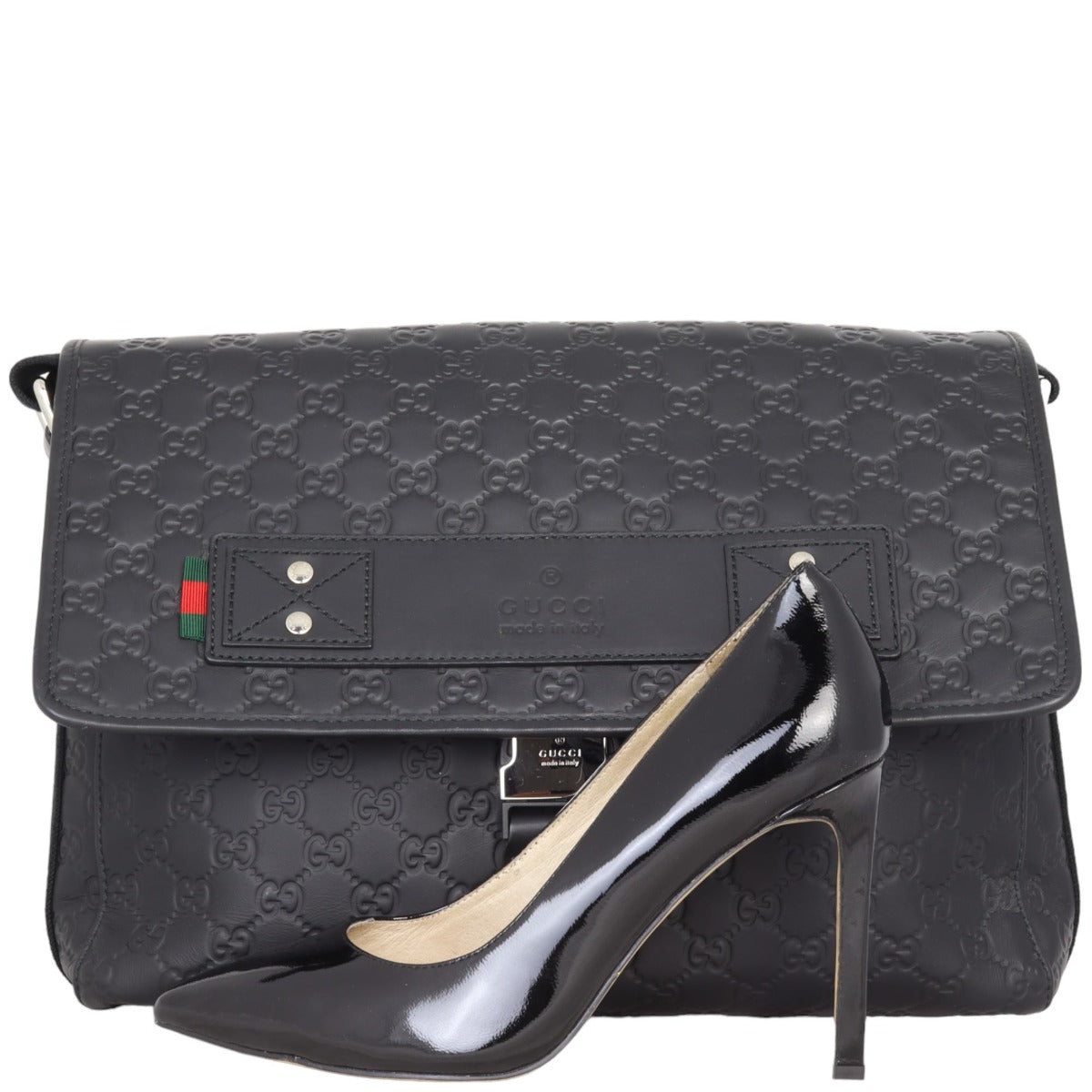 Gucci Guccissima Messenger Bag