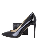 Chanel CC Card Holder on Chain | Black