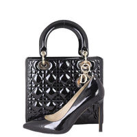 Dior Lady Dior Medium Patent