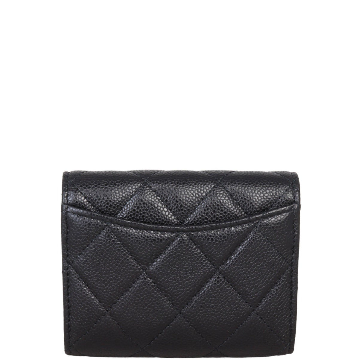 Chanel CC Card Holder on Chain | Black