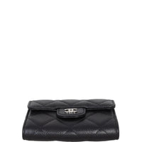 Chanel CC Card Holder on Chain | Black