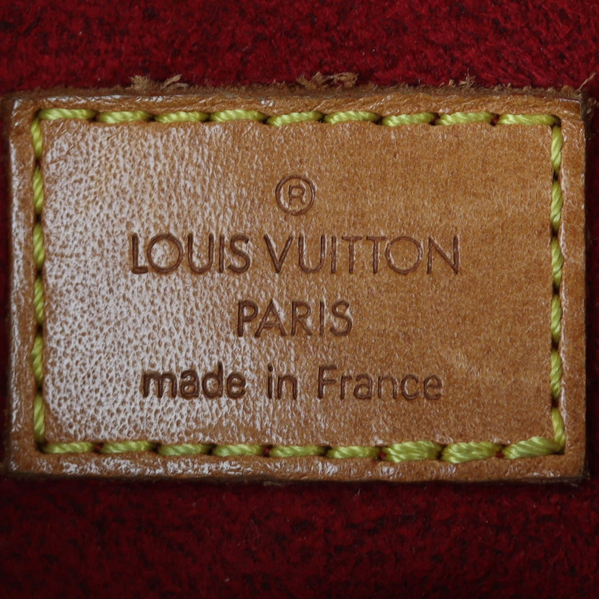 Louis Vuitton Croissant MM Monogram Interior Stamp