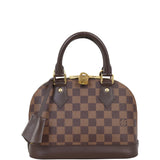 Louis Vuitton Alma BB Damier Ebene | Gold