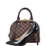 Louis Vuitton Alma BB Damier Ebene | Gold