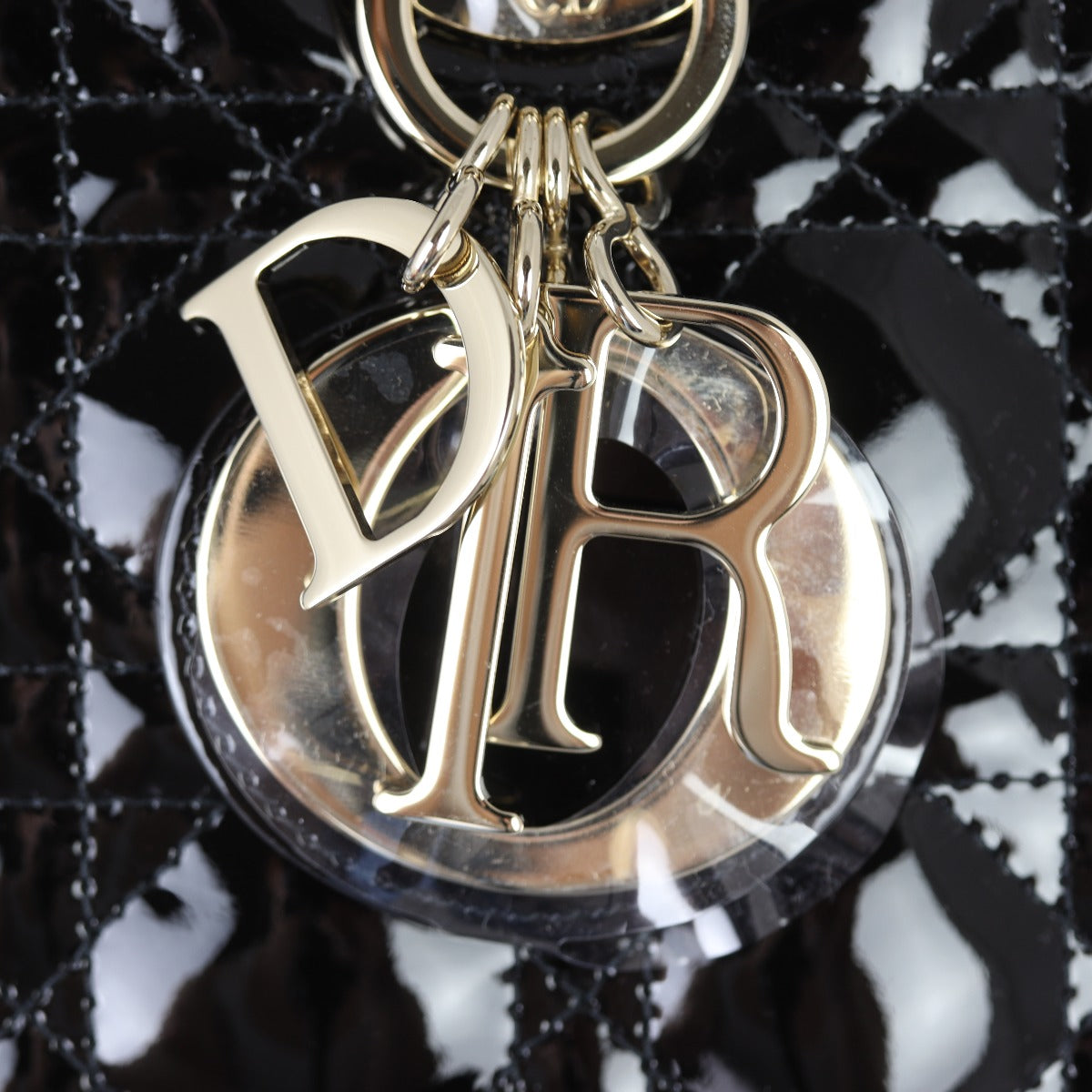 Dior Lady Dior Medium Patent