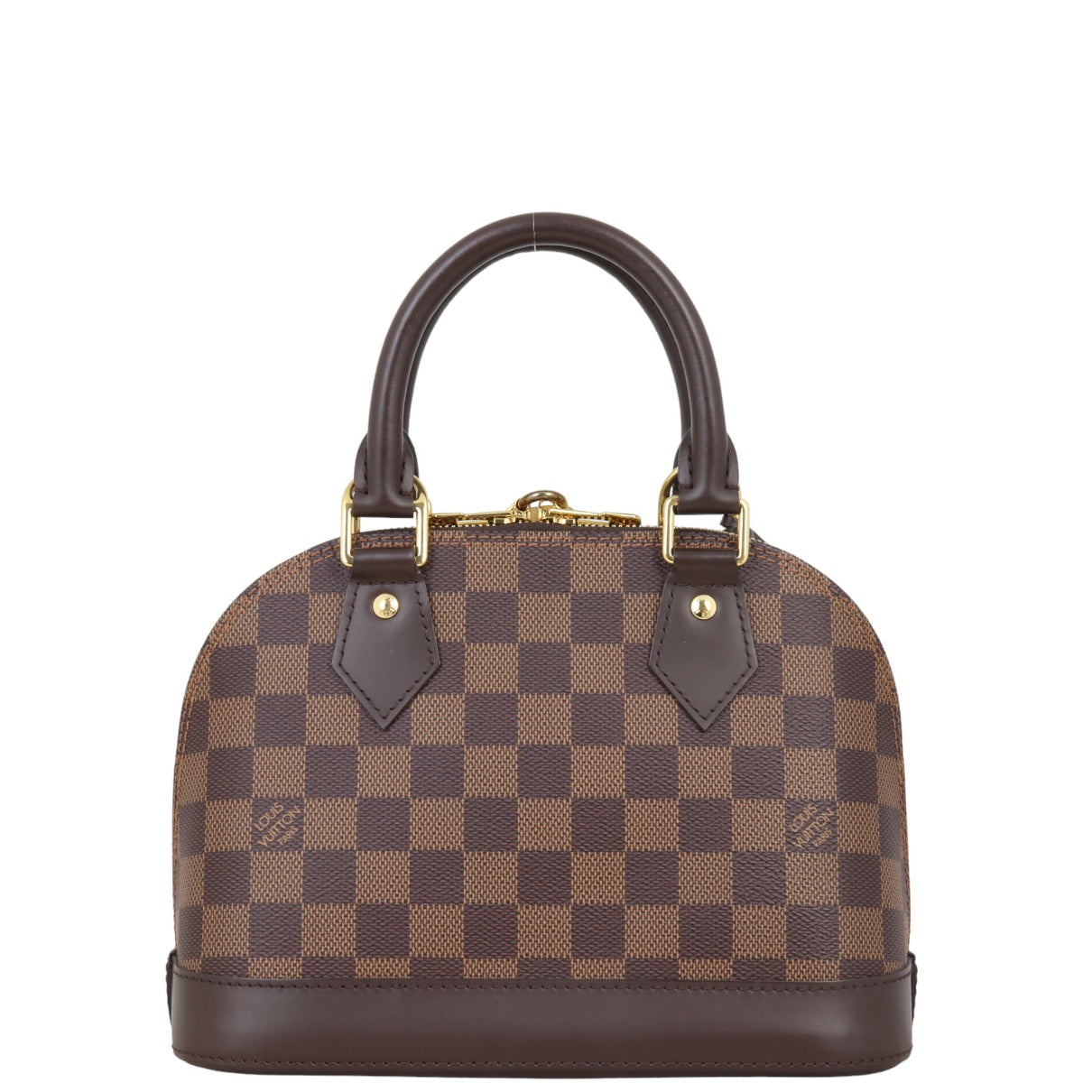Louis Vuitton Alma BB Damier Ebene | Gold