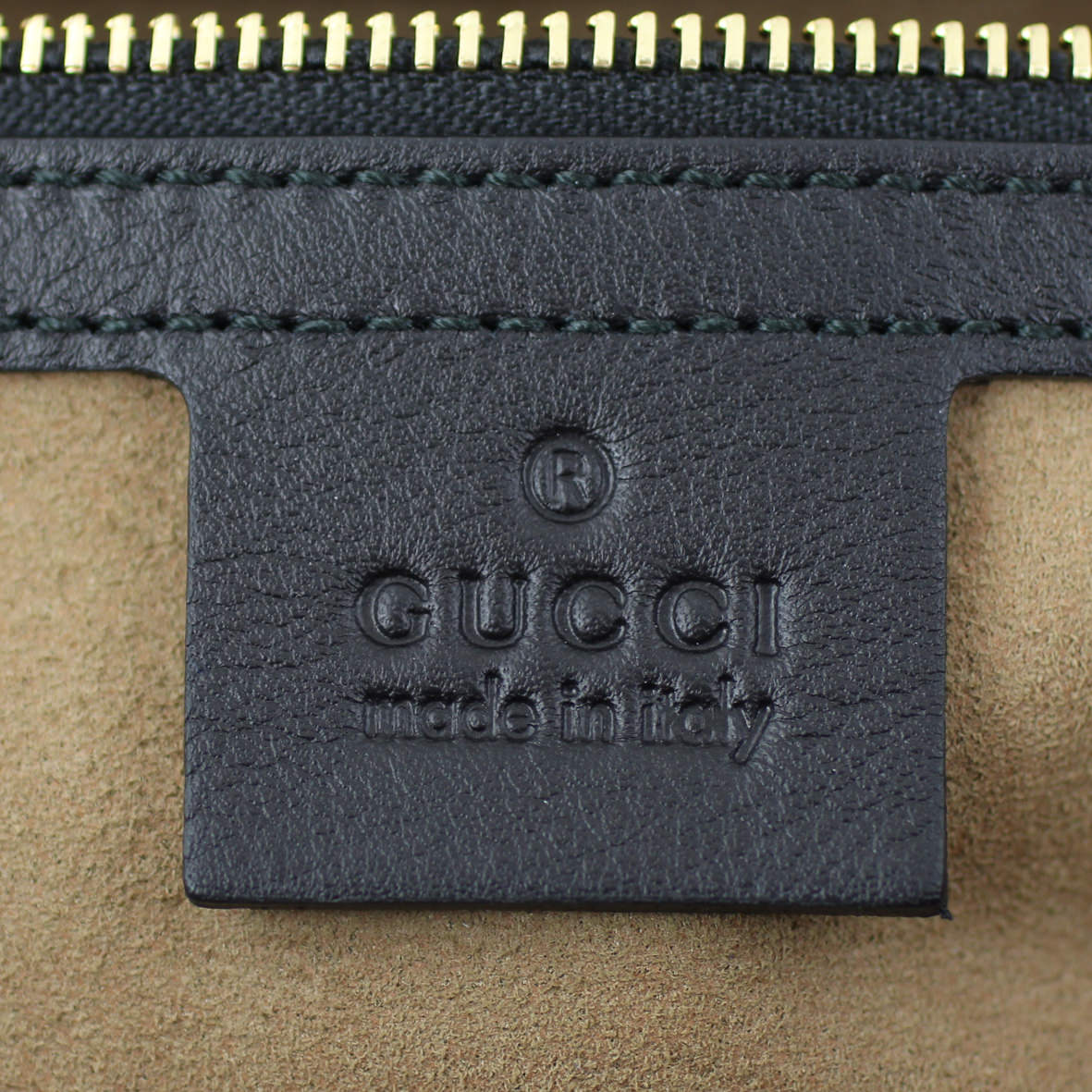 Gucci GG Padlock Medium Shoulder Bag stamp
