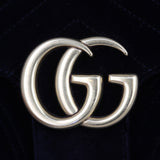 Gucci GG Marmont Velvet Medium Shoulder Bag Hardware