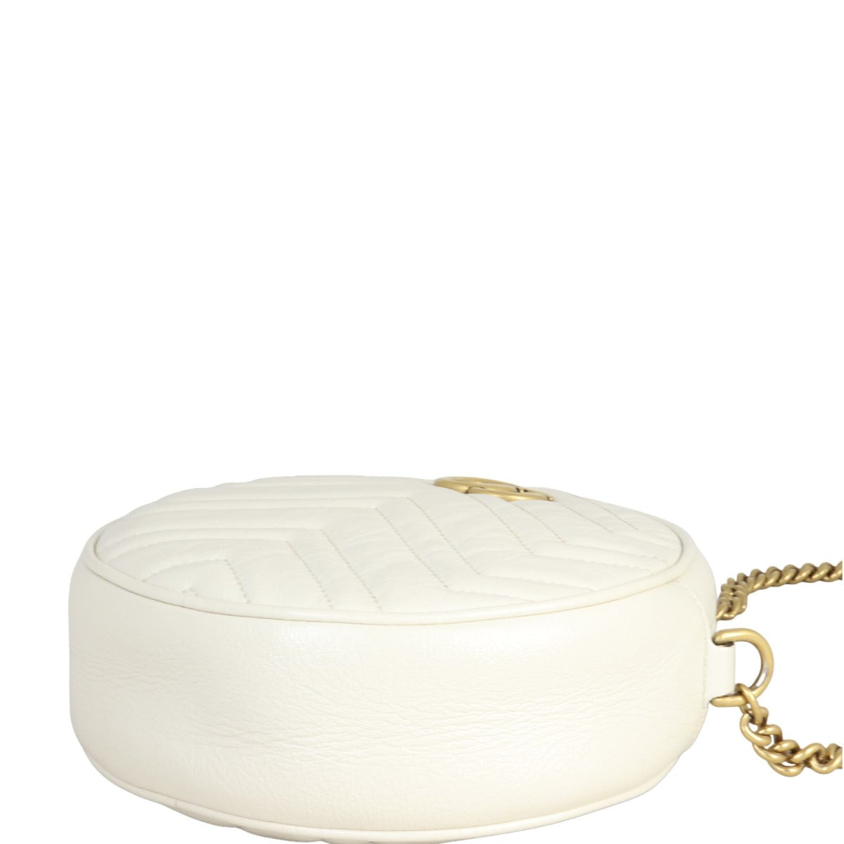 Gucci GG Marmont Round Chain Shoulder Bag