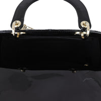 Dior Lady Dior Medium Patent
