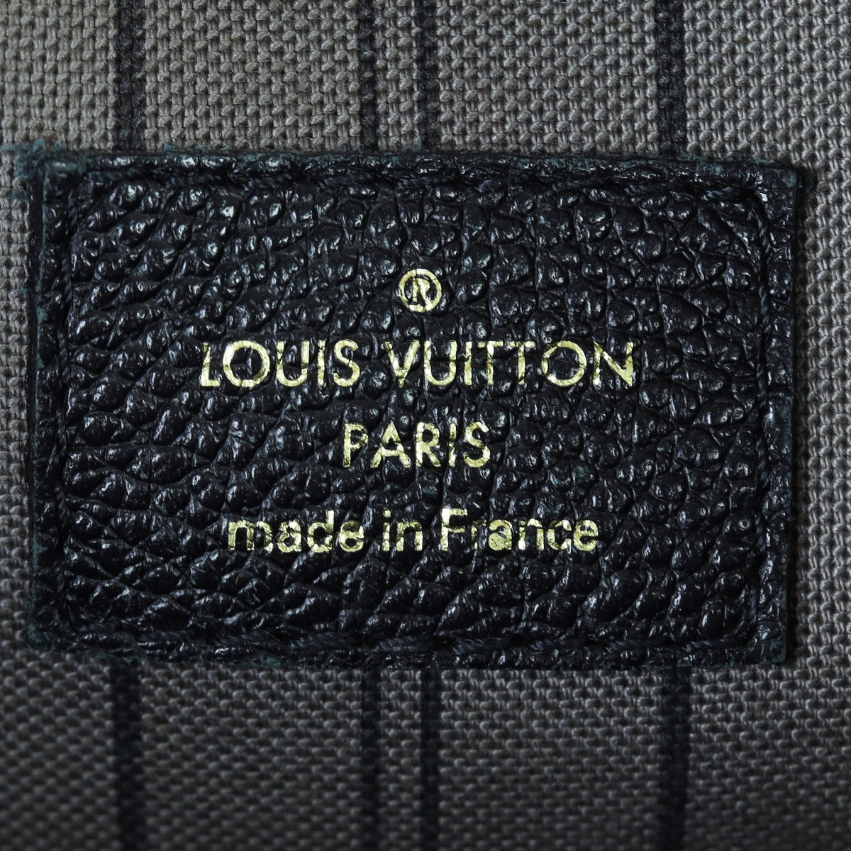 Louis Vuitton Montaigne MM Monogram Empriente Interior Stamp