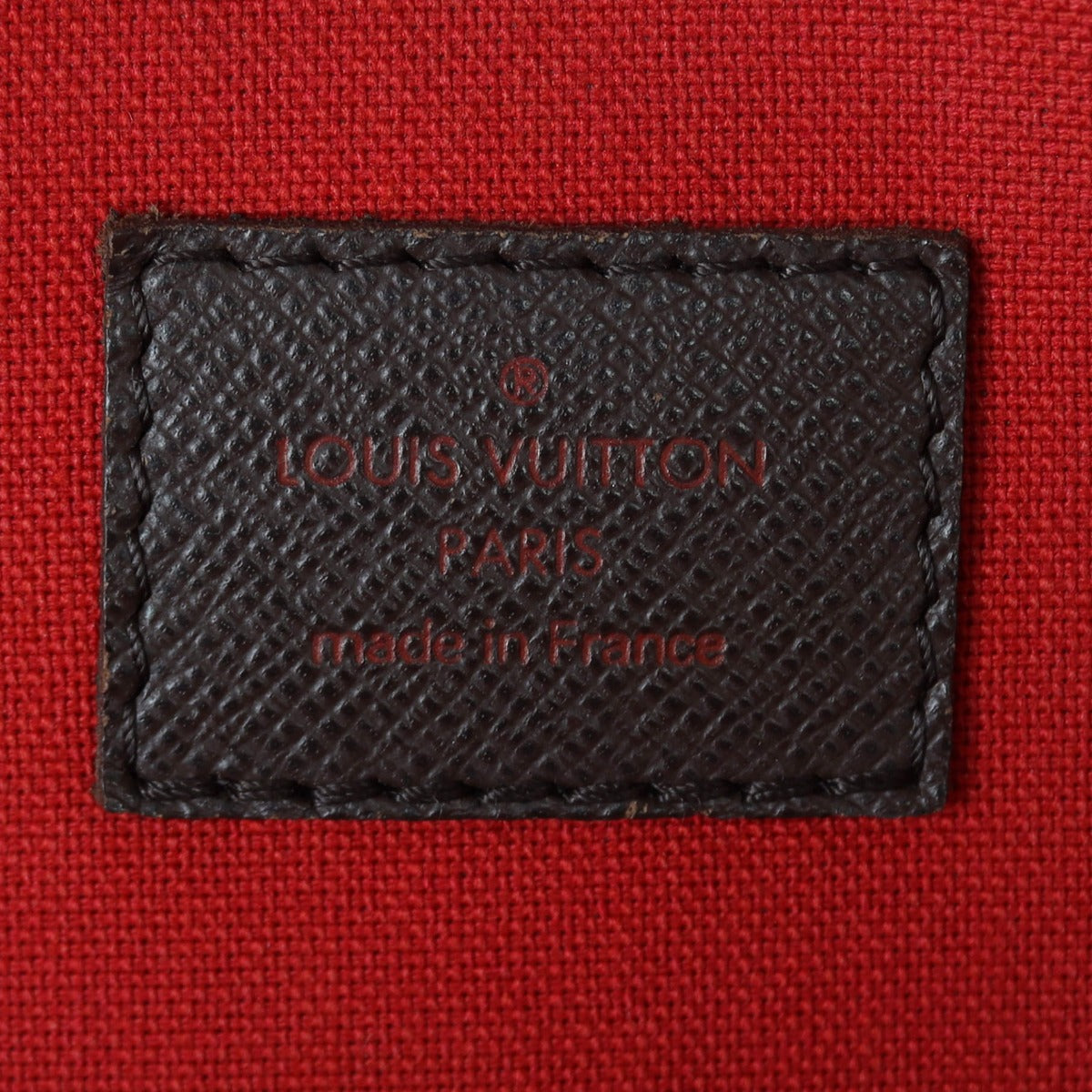 Louis Vuitton Belem Damier Ebene Interior Stamp