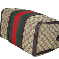 Gucci Vintage Web Original GG Boston Bag Medium