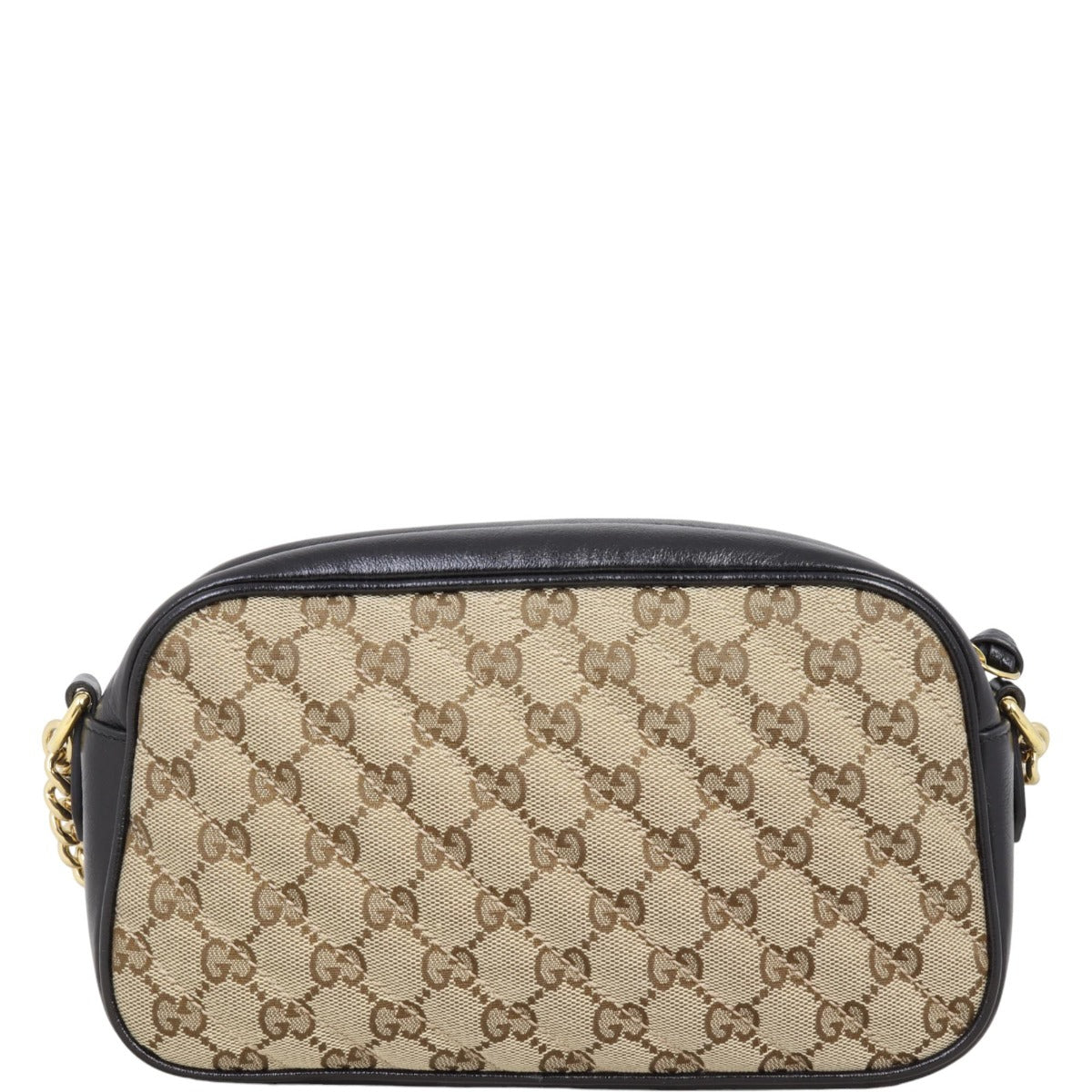 Gucci GG Canvas Marmont Diagonal Small Camera Bag