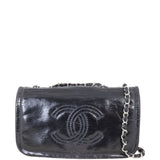 Chanel CC Vinyl Lipstick Ligne Flap Bag