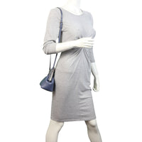 Fendi First Small Clutch with Strap Python Trim