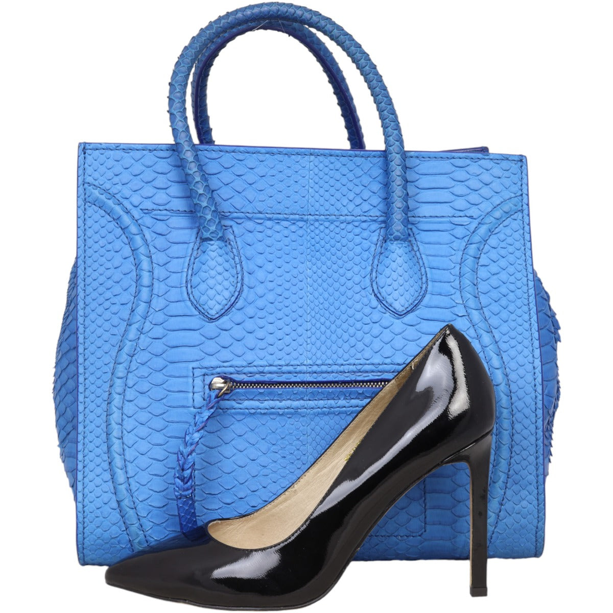 Celine Phantom Luggage Tote Medium Python