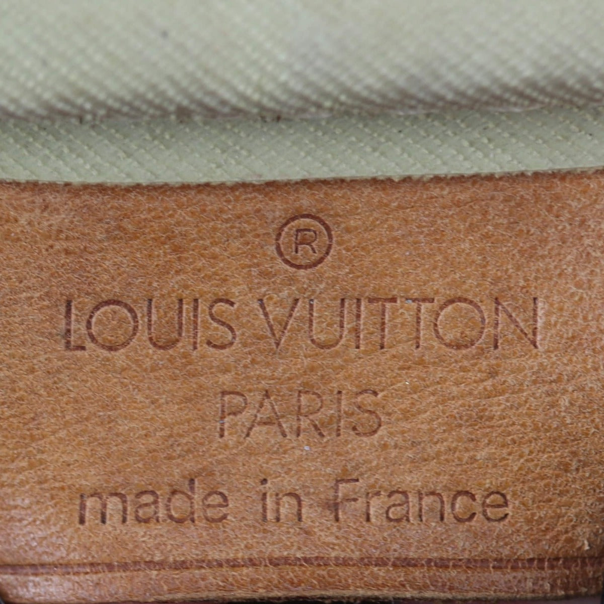 Louis Vuitton Deauville Bowling Vanity Monogram Interior Stamp