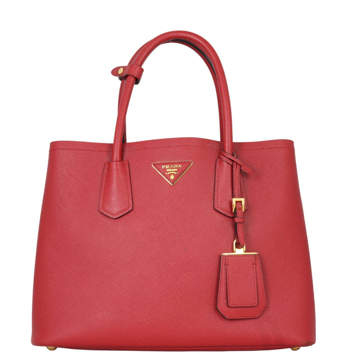Prada Saffiano Cuir Double Bag Medium