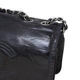 Chanel CC Vinyl Lipstick Ligne Flap Bag