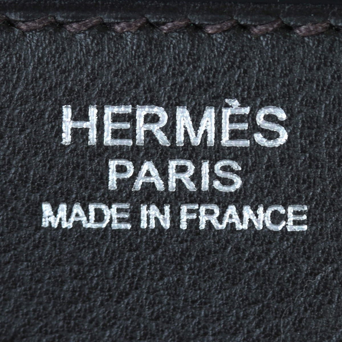 Hermes Sac a Depeches 38 Briefcase Interior Stamp