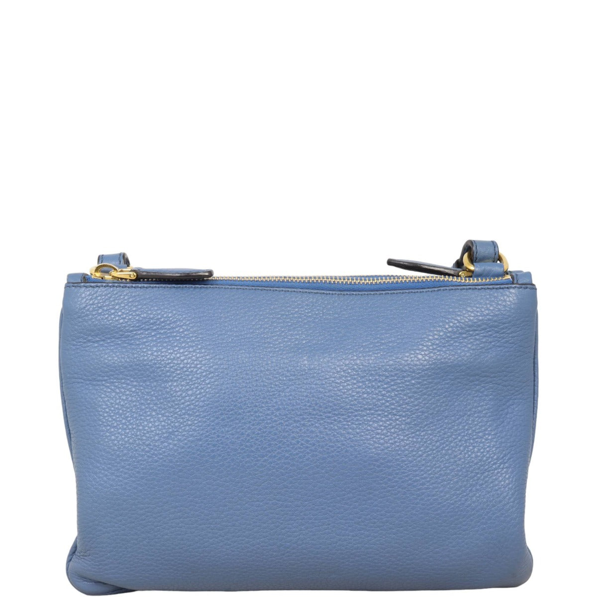 Prada Vitello Phenix Double Zip Crossbody Bag