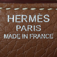 Hermes Sac a Depeches 27 Clemence Interior Stamp