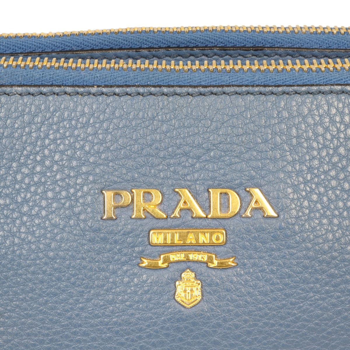 Prada Vitello Phenix Double Zip Crossbody Bag