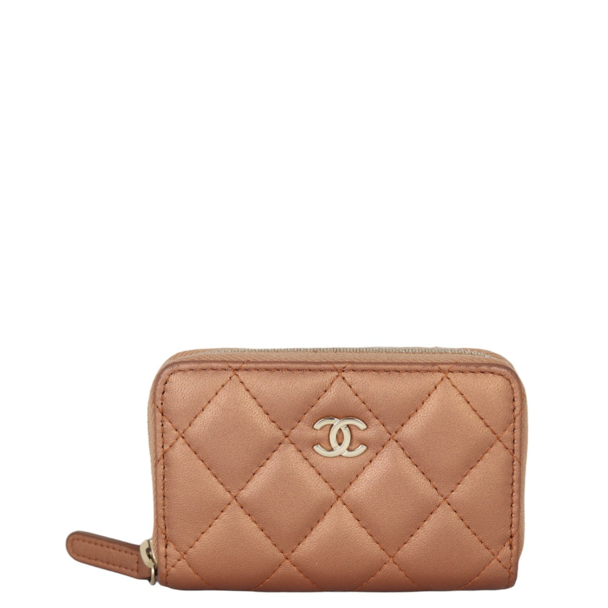 Chanel Classic Zipped Coin Purse | Bronze