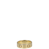 Cartier Love Ring 18k Yellow Gold