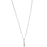 Tiffany & Co Graduated Jazz Drop Platinum Diamond Necklace