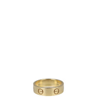 Cartier Love Ring 18k Yellow Gold