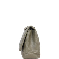 Chanel Classic Single Flap Maxi | Dark Grey Green