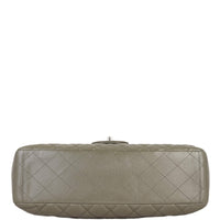 Chanel Classic Single Flap Maxi | Dark Grey Green