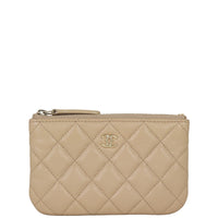 Chanel Classic O-Case Mini | Beige