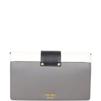 Prada Metal Ribbon Shoulder Bag