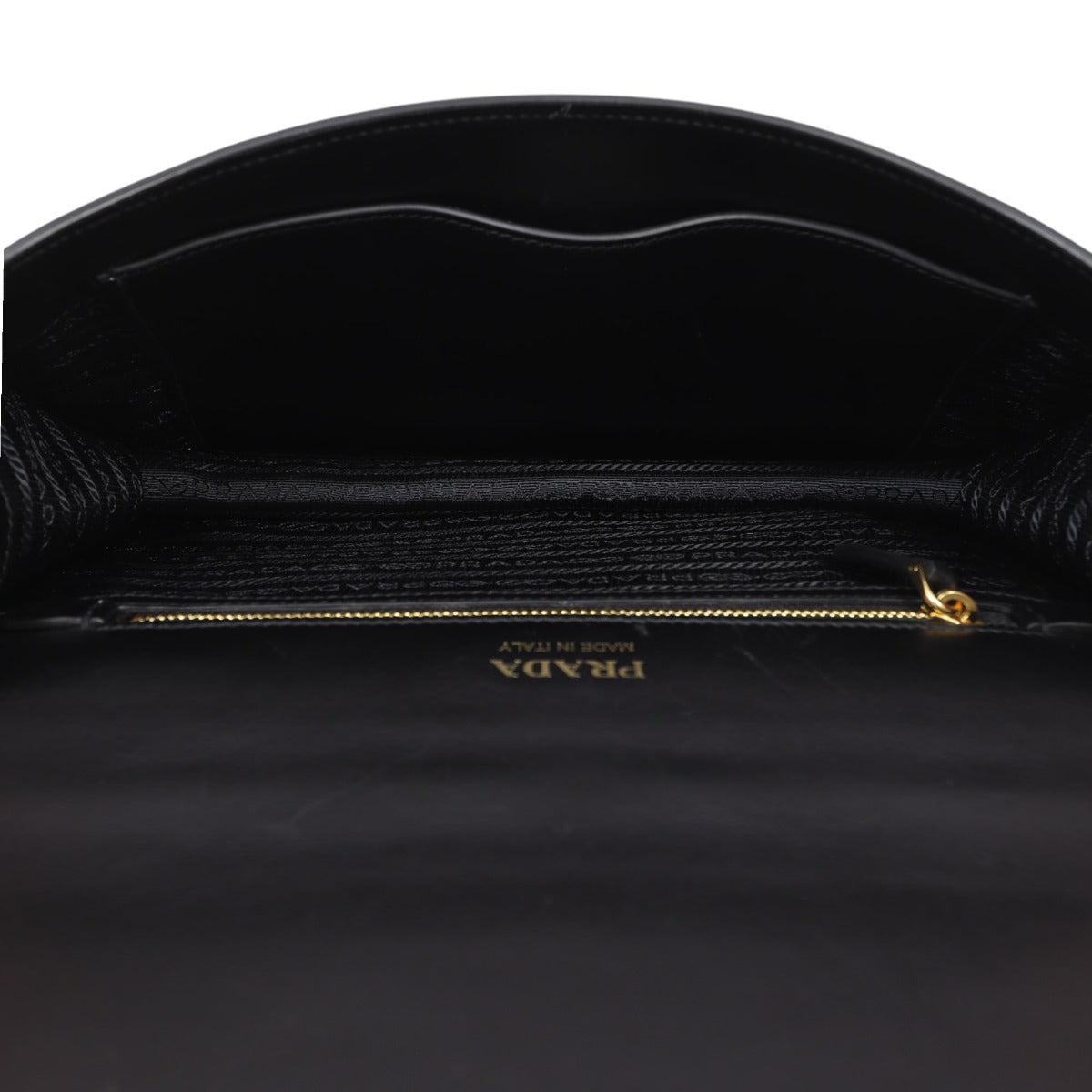 Prada Metal Ribbon Shoulder Bag