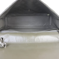 Chanel Classic Single Flap Maxi | Dark Grey Green