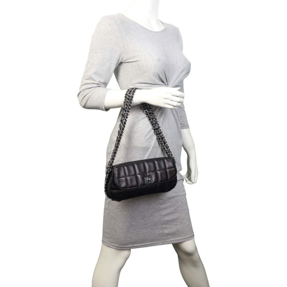 Chanel Chocolate Bar Multi Chain Bag