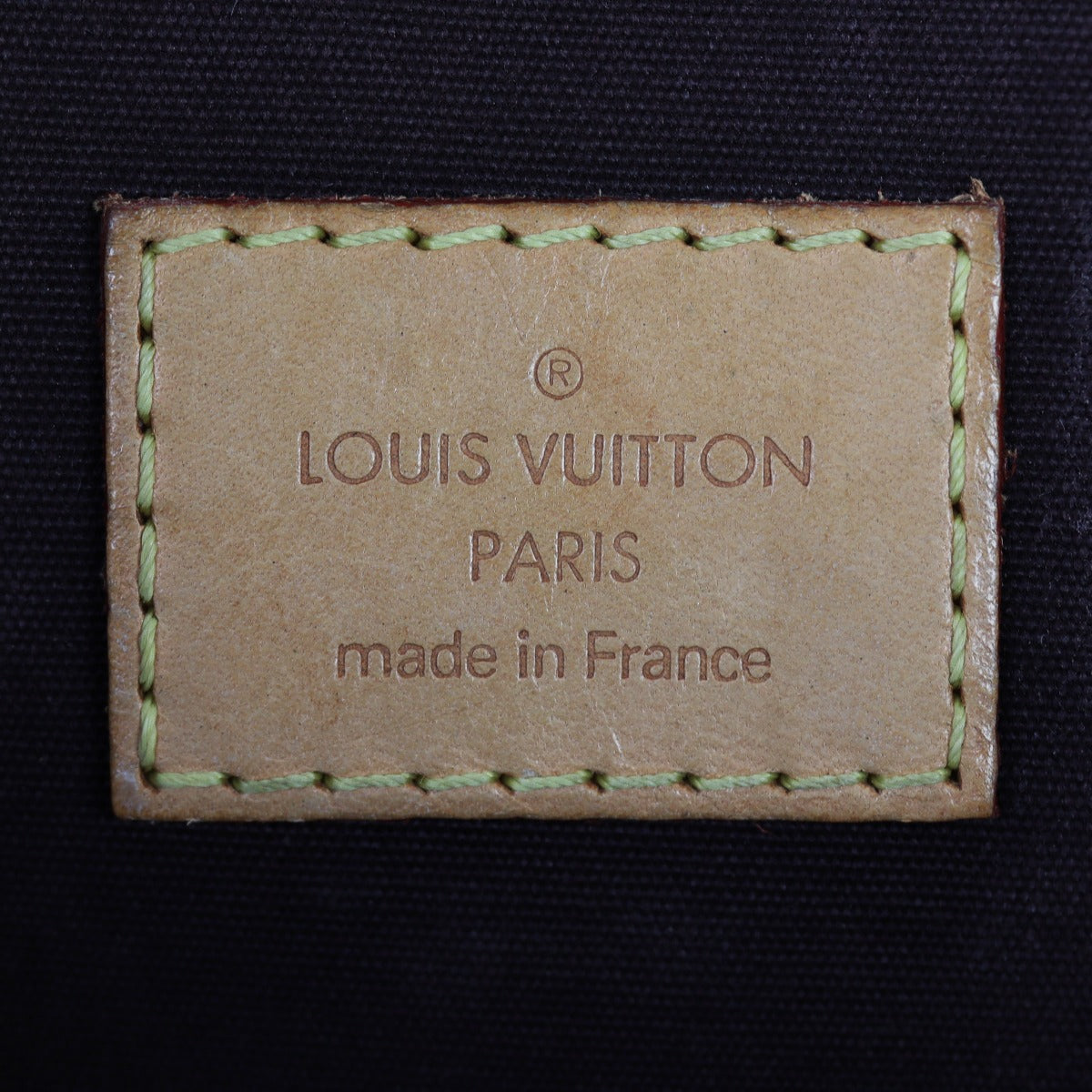 Louis Vuitton Bellevue GM Monogram Vernis Interior Stamp