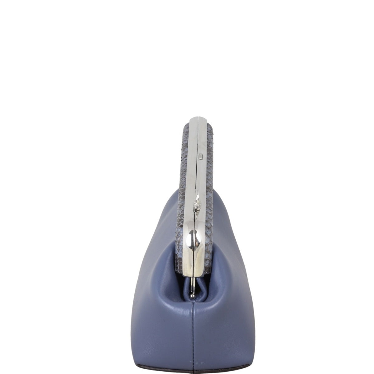 Fendi First Small Clutch with Strap Python Trim